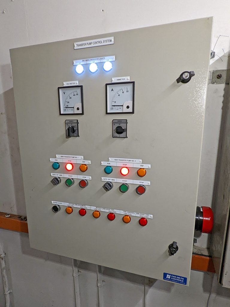 Transfer Pump Control Panel Residential Commercial Industrial Pan